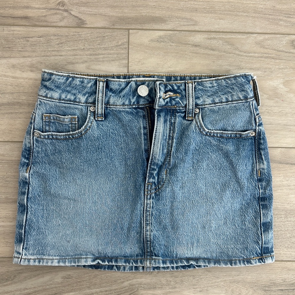 Pacsun denim mini skirt size 22